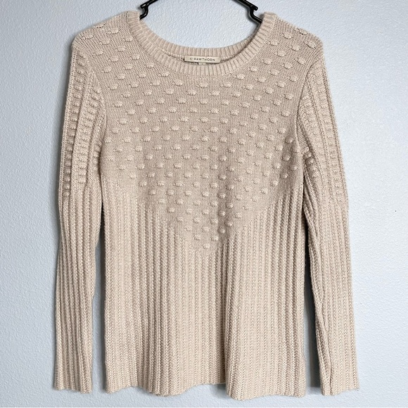 41 Hawthorn Sweaters - 41 Hawthorn Beige Poppi Textured knit sweater